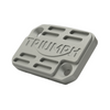 Front Brake Fluid Cap White Cnc Finish - Truimph Speed 400