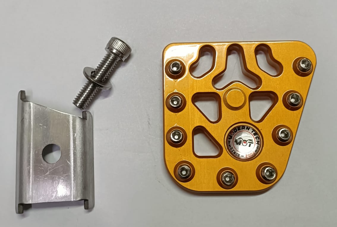 REAR BRAKE EXTENDER ( BLACK SILVER GOLD )