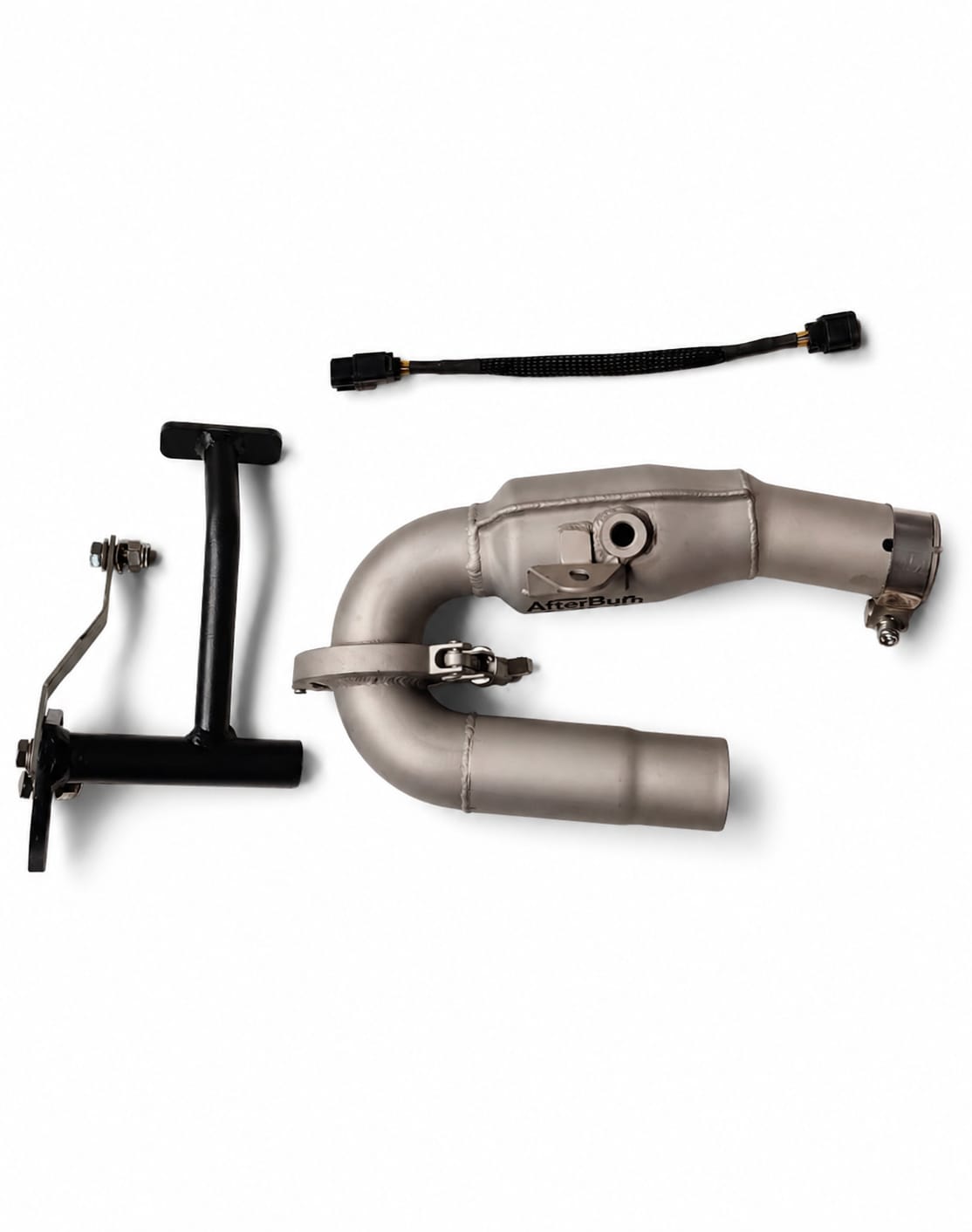 HIMALAYAN 450 WITH SENSOR EXHAUST RESONATOR/CENTER STAND STOPER WITH SENSOR