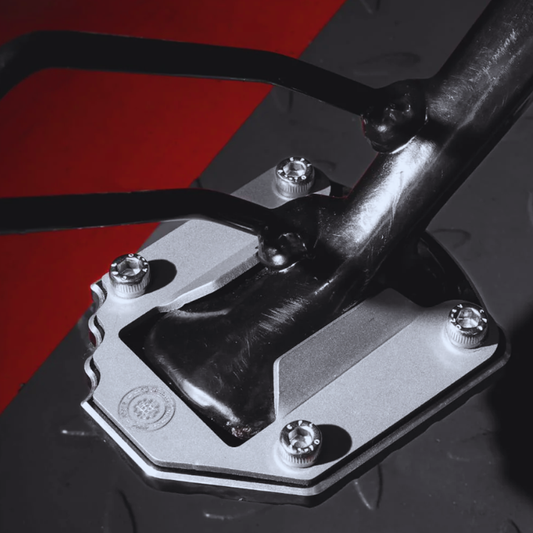 Side Stand Base Extension - Black INTERCEPTOR