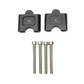 Handle bar Riser -  Black Honda Hyness 350 or RS 350