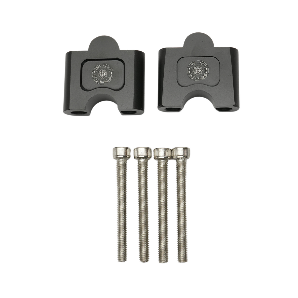 Handle bar Riser -  Black Honda Hyness 350 or RS 350
