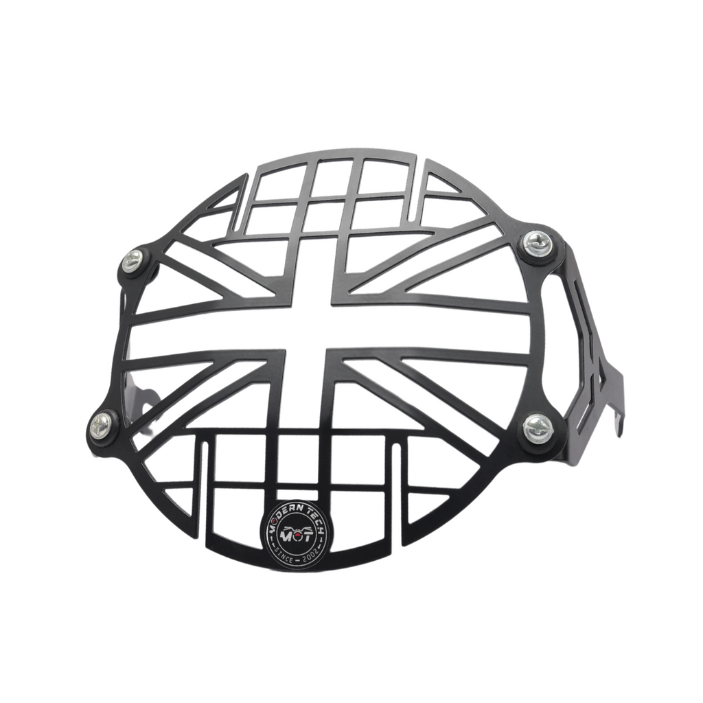Head Light black grill for himalayan 411