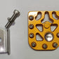 REAR BRAKE EXTENDER ( BLACK SILVER GOLD )