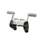 HIMALAYN 411 PREMIUM COMBO HANDLEBAR RISER WITH MOBILE HOLDER