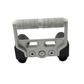 Handle bar Riser With Mobile Mount Combo Black for Himalayan 450