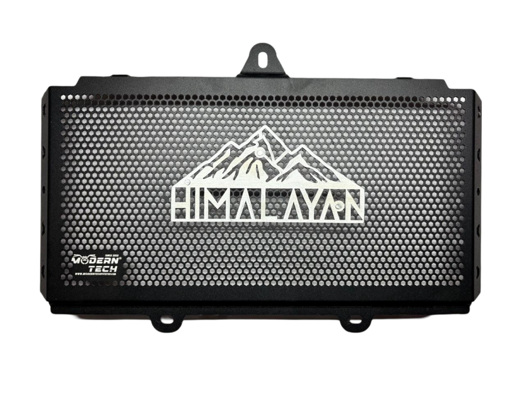 Radiator Grill Aluminium for Himalayan 450 (Silver & Black)