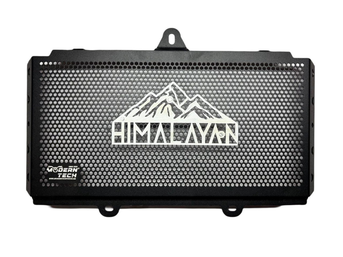 Radiator Grill Aluminium for Himalayan 450 (Silver & Black)