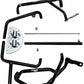 ROYAL ENFIELD HIMALAYAN 450 NEW ARRIVAL STETHOSCOPE SADDLE STAY WITH FLAG ROD