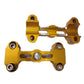 Handle Bar Riser With Mobile Mount Combo (Gold) / Himalayan 450