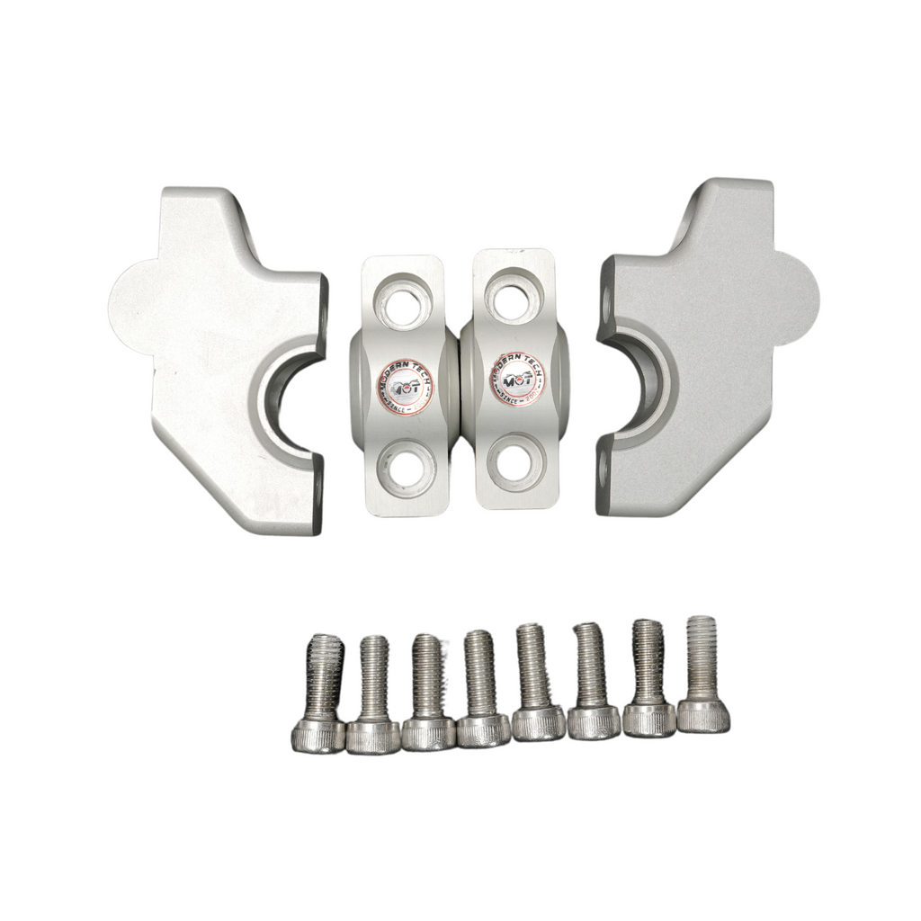 Handle Bar Raiser Silver For Himalayan 411