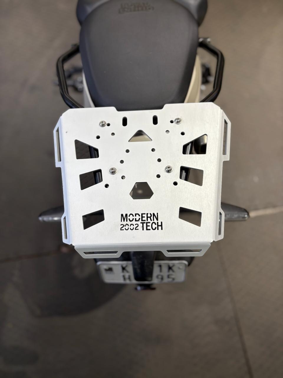 Top Rack Aluminium for Himalayan 450 (White)