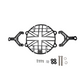 Head Light black grill for himalayan 411