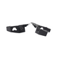 Black Fog Light Clamp for RE Himalayan 411