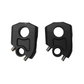 XSR155 YAMAHA  HANDLE BAR RISER 50 X 70 MM -SILVER -BLACK