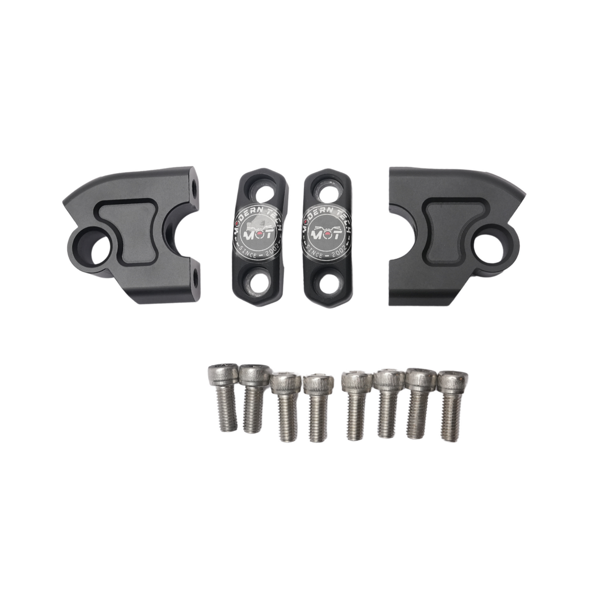 Black Handle Bar Riser 50 X 70 mm for RE himalayan 411