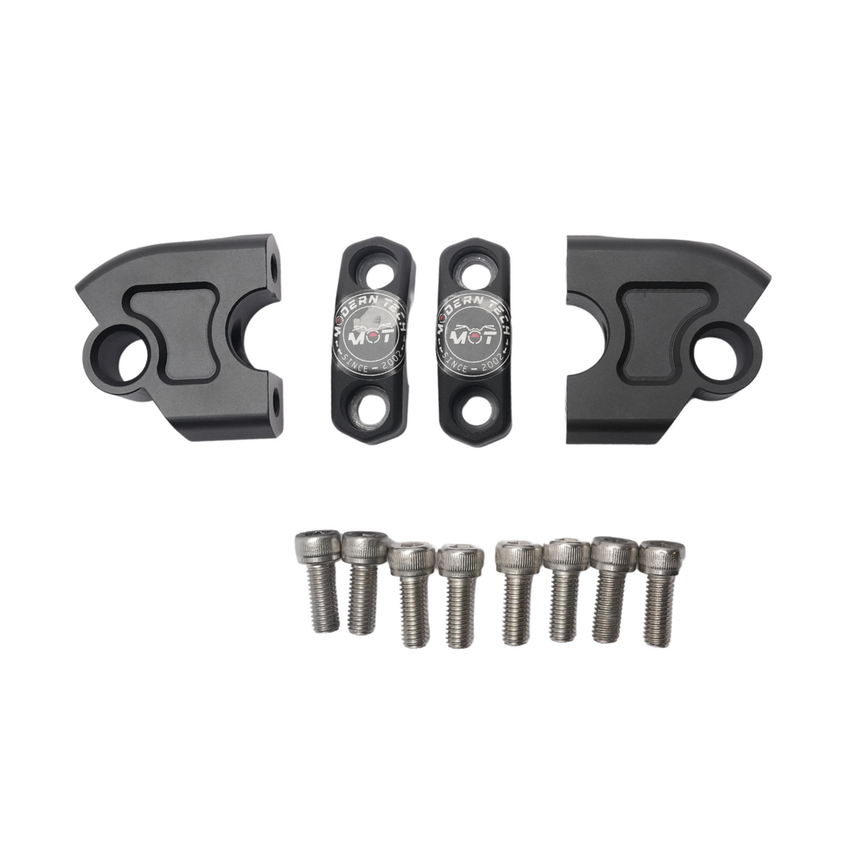 Black Handle Bar Riser 50 X 70 mm for RE himalayan 411